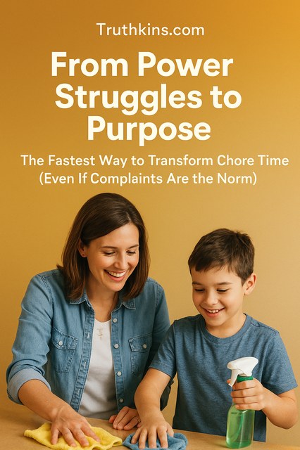 Kids and chores parenting guide eBook cover